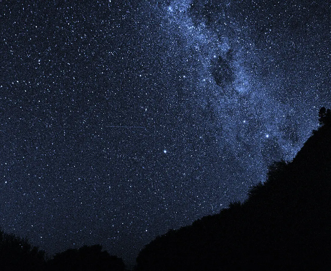 New Zealand sky with stars